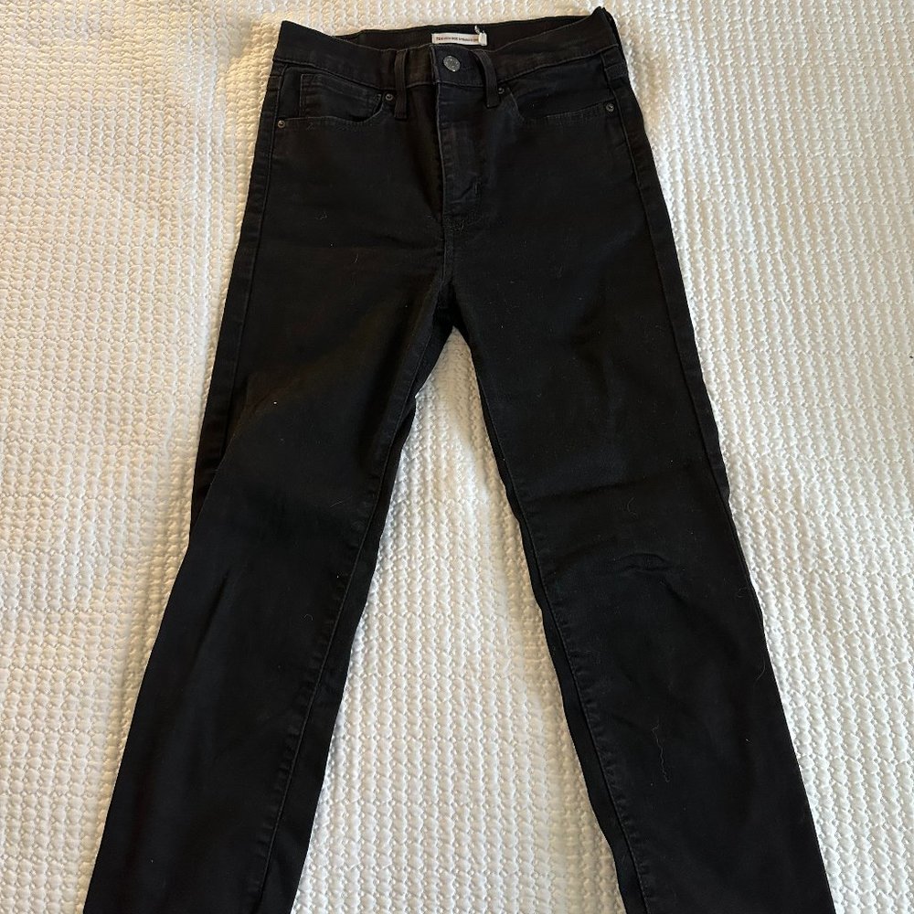 Levi's Black Jeans 724 - Sz 27